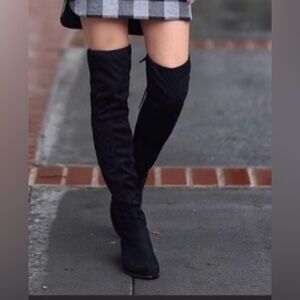Charles David Boots High Over Knee Gammon High Size 6 1/2 M New without box